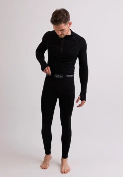 High Performance Kaschmir Sportwäsche Leggings schwarz