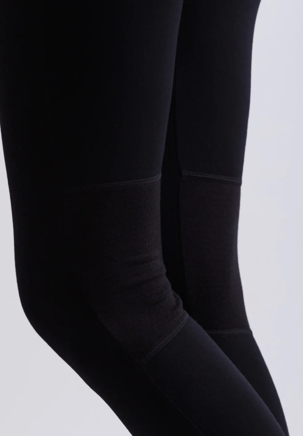 High Performance Kaschmir Sportwäsche Leggings schwarz