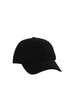 Kaschmir Baseballmütze schwarz