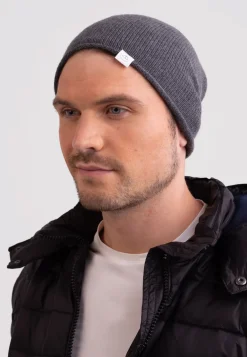 Kaschmir Beanie anthrazit