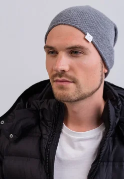Kaschmir Beanie grau