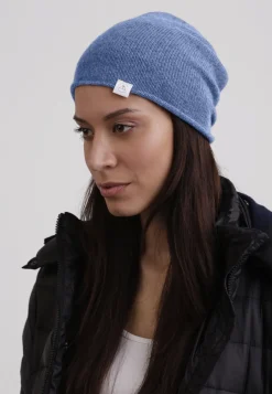 Kaschmir Beanie hellblau