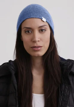 Kaschmir Beanie hellblau