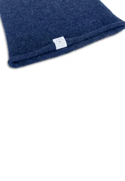 Kaschmir Beanie jeans blau