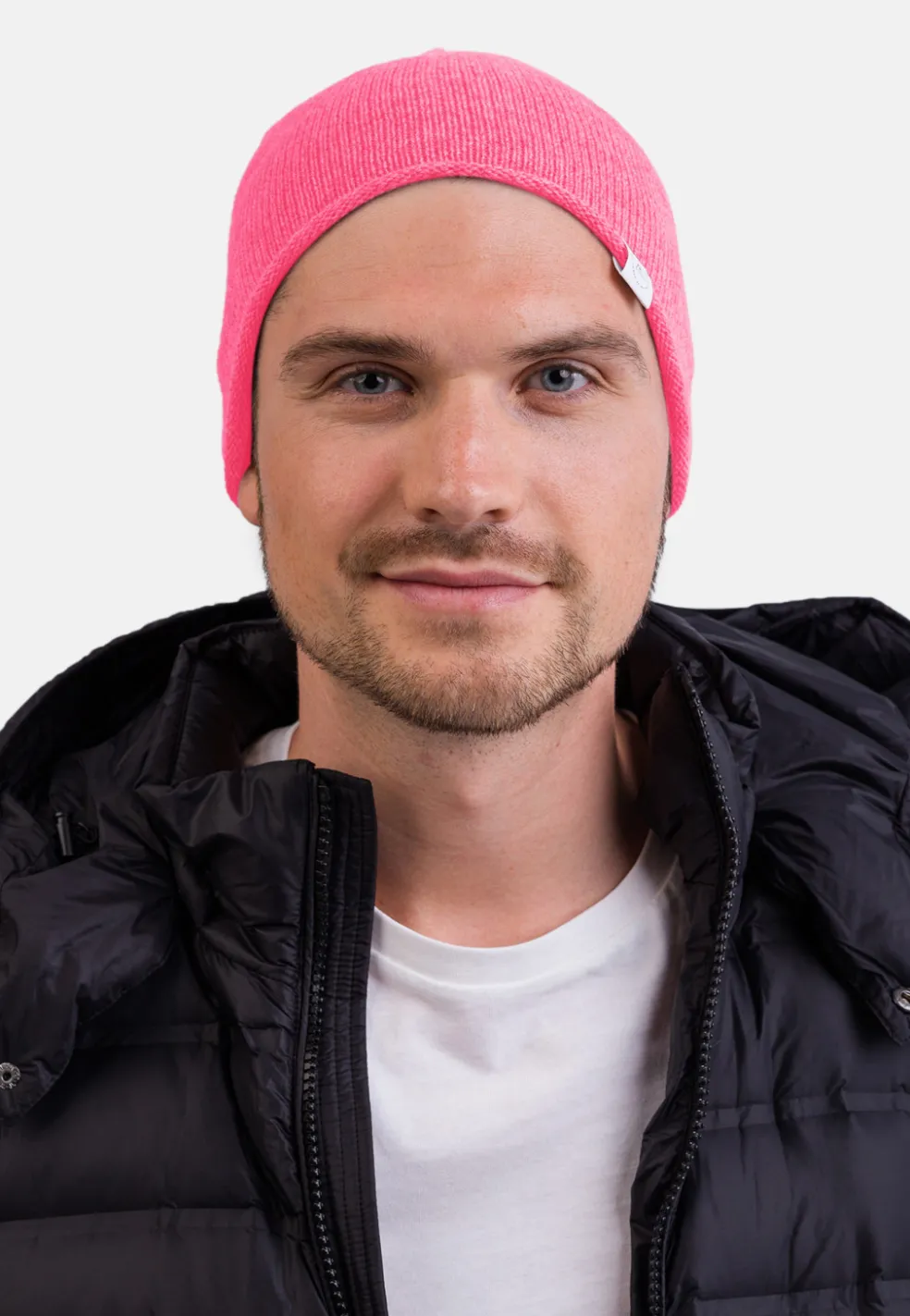 Kaschmir Beanie malibu pink