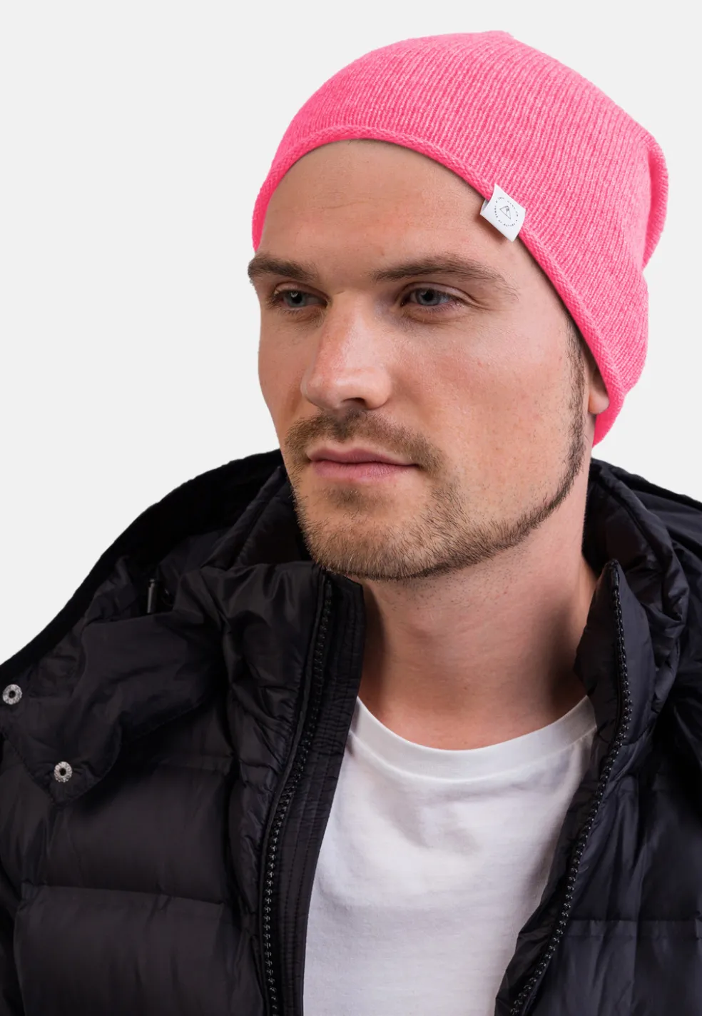 Kaschmir Beanie malibu pink