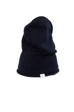 Kaschmir Beanie marine blau