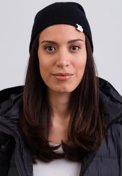Kaschmir Beanie schwarz