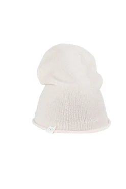 Kaschmir Beanie weiss