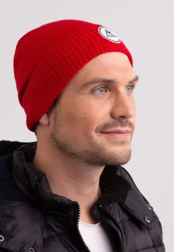Kaschmir Casual Mütze rot