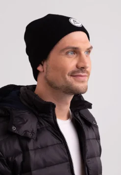 Kaschmir Casual Mütze schwarz