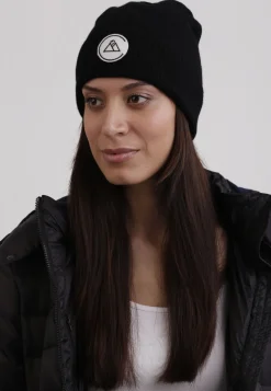 Kaschmir Casual Mütze schwarz