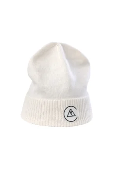 Kaschmir Casual Mütze weiss
