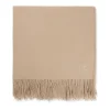 Kaschmir Decke (GOTS) camel
