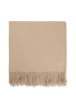 Kaschmir Decke (GOTS) camel