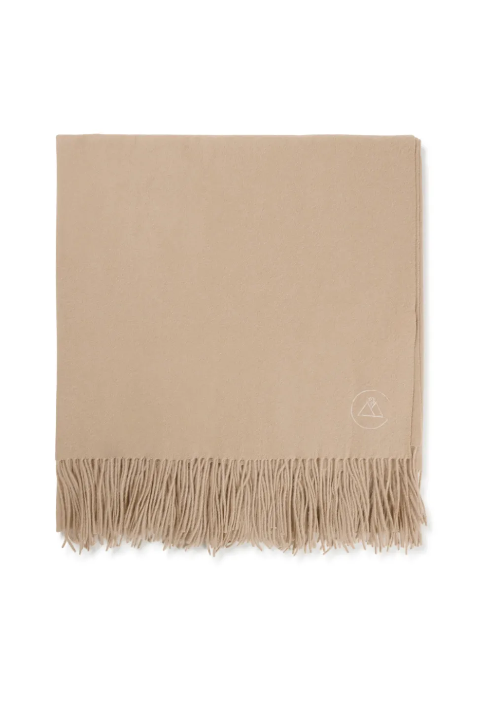 Kaschmir Decke (GOTS) camel