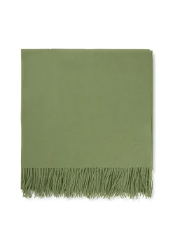Kaschmir Decke (GOTS) olive
