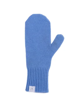 Kaschmir Fäustlinge hellblau