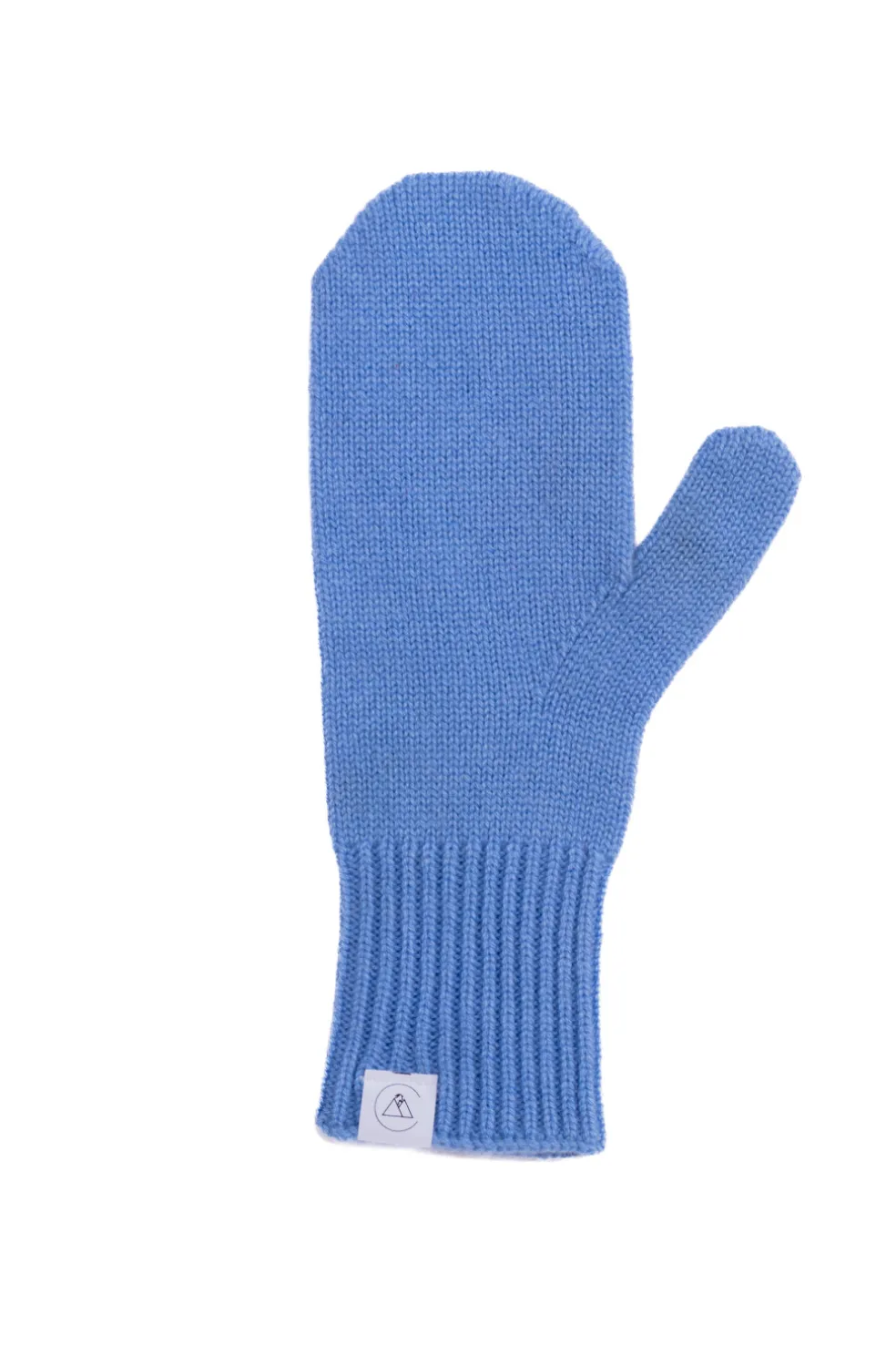 Kaschmir Fäustlinge hellblau
