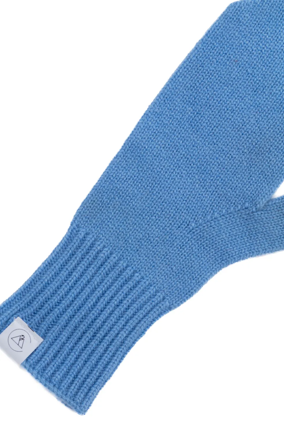 Kaschmir Fäustlinge hellblau
