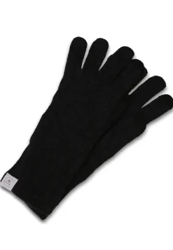Kaschmir Handschuhe Touchscreen tauglich dunkel anthrazit