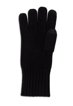 Kaschmir Handschuhe Touchscreen tauglich schwarz