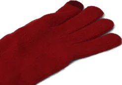 Kaschmir Handschuhe Touchscreen tauglich postbox rot