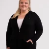 Kaschmir Kapuzenpullover Hoodie schwarz