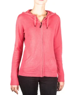 Kaschmir Kapuzenpullover Hoodie virtual pink
