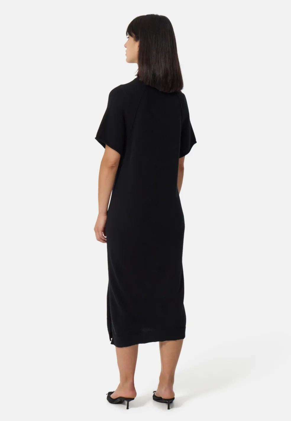 Kaschmir Kleid schwarz
