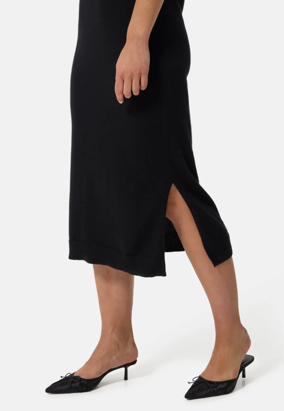 Kaschmir Kleid schwarz