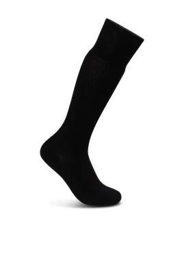 Kaschmir Kniesocken schwarz