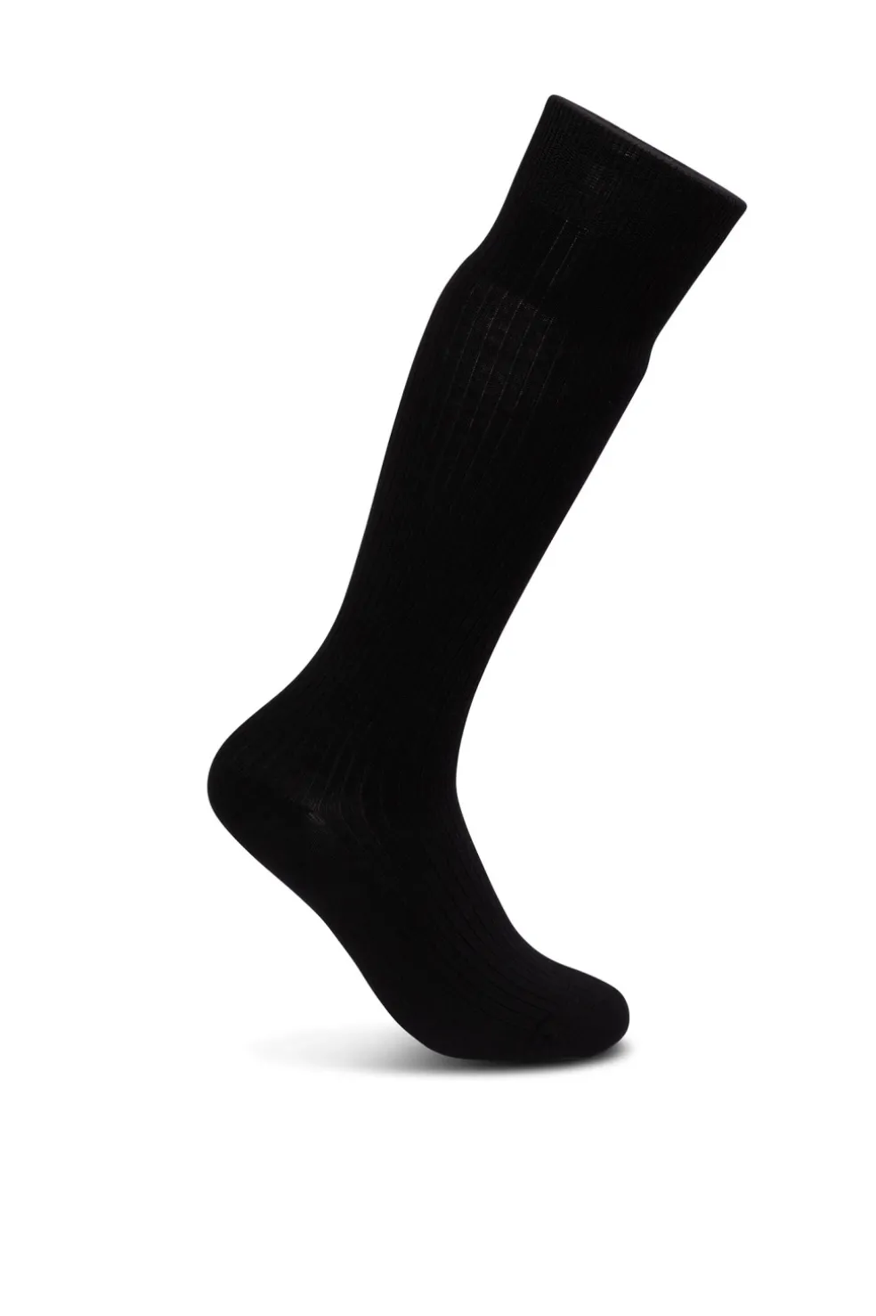 Kaschmir Kniesocken schwarz