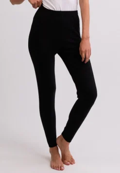 Kaschmir Leggings schwarz