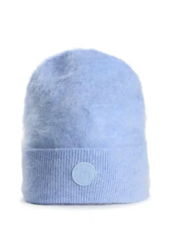 Kaschmir Mütze brushed wolkenblau