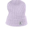Kaschmir Rib Mütze hell violet