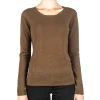 Kaschmir Rundhals Pullover mocha