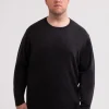 Kaschmir Rundhals Pullover dunkel anthrazit