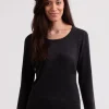 Kaschmir Rundhals Pullover dunkel anthrazit