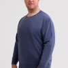 Kaschmir Rundhals Pullover jeans blau