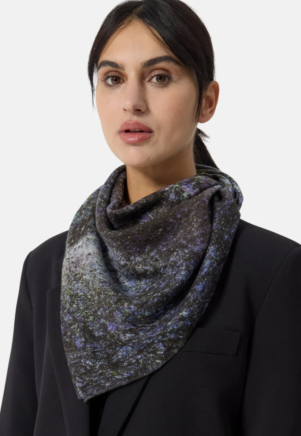 Kaschmir Schal bedruckt mystic night dreams limited edition mehrfarbig