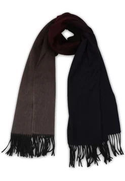 Kaschmir Schal gradient schwarz