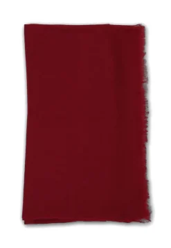 Kaschmir Schal oversize bordeaux