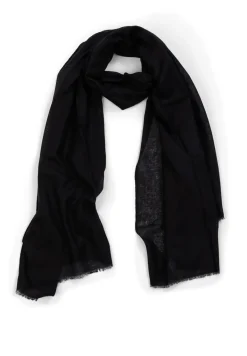 Kaschmir Schal oversize schwarz