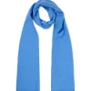 Kaschmir Schal trendy blau