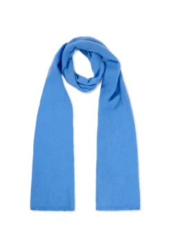 Kaschmir Schal trendy blau