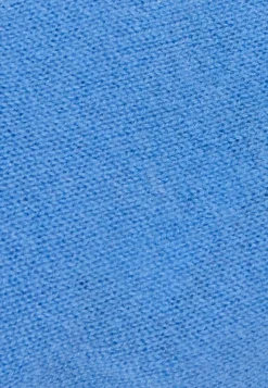 Kaschmir Schal trendy blau