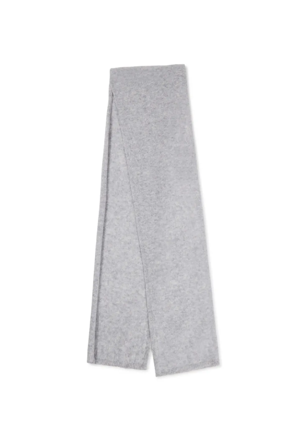 Kaschmir Schal trendy hellgrau