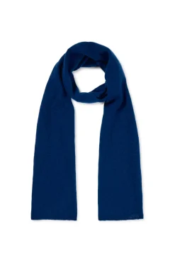 Kaschmir Schal trendy navy blau