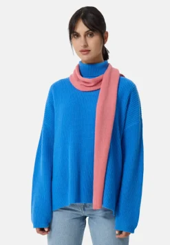 Kaschmir Schal trendy rostrot